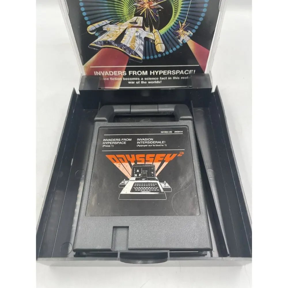 Odyssey 2 Invaders From Hyperspace Complete CIB Tested Works 1979 Magnavox